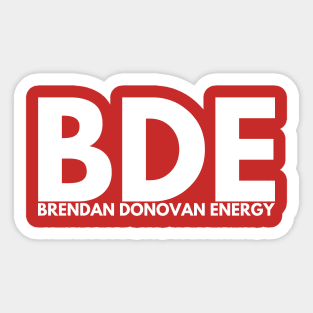 BDE Sticker